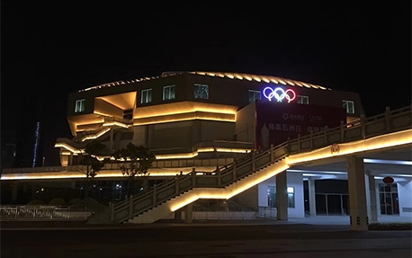 福信群楼亮化照明案例