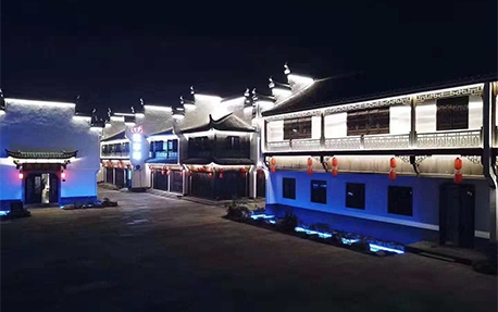 龙游民苑城镇村落亮化照明案例