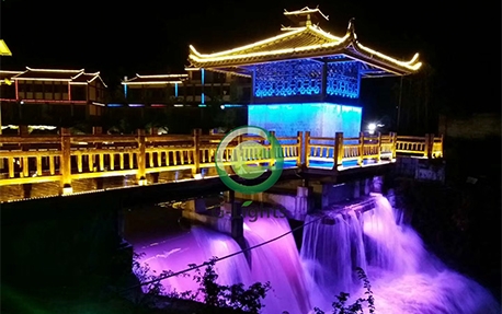 云南屏边市政亮化照明案例