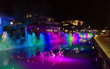 无锡灵山小镇拈花湾夜景亮化照明案例
