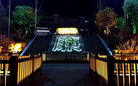 镜湖公园亮化案例