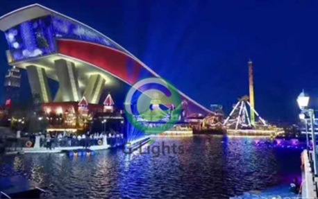 亮化灯厂家打造万达茂夜景照明工程