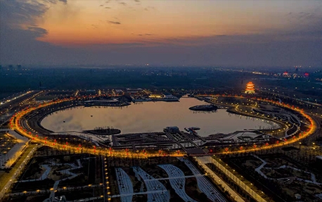 西郊苗圃夜景照明案例鉴赏