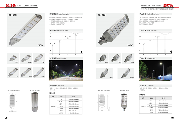 LED市电路灯