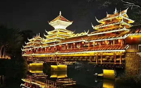 古建筑夜景亮化照明案例